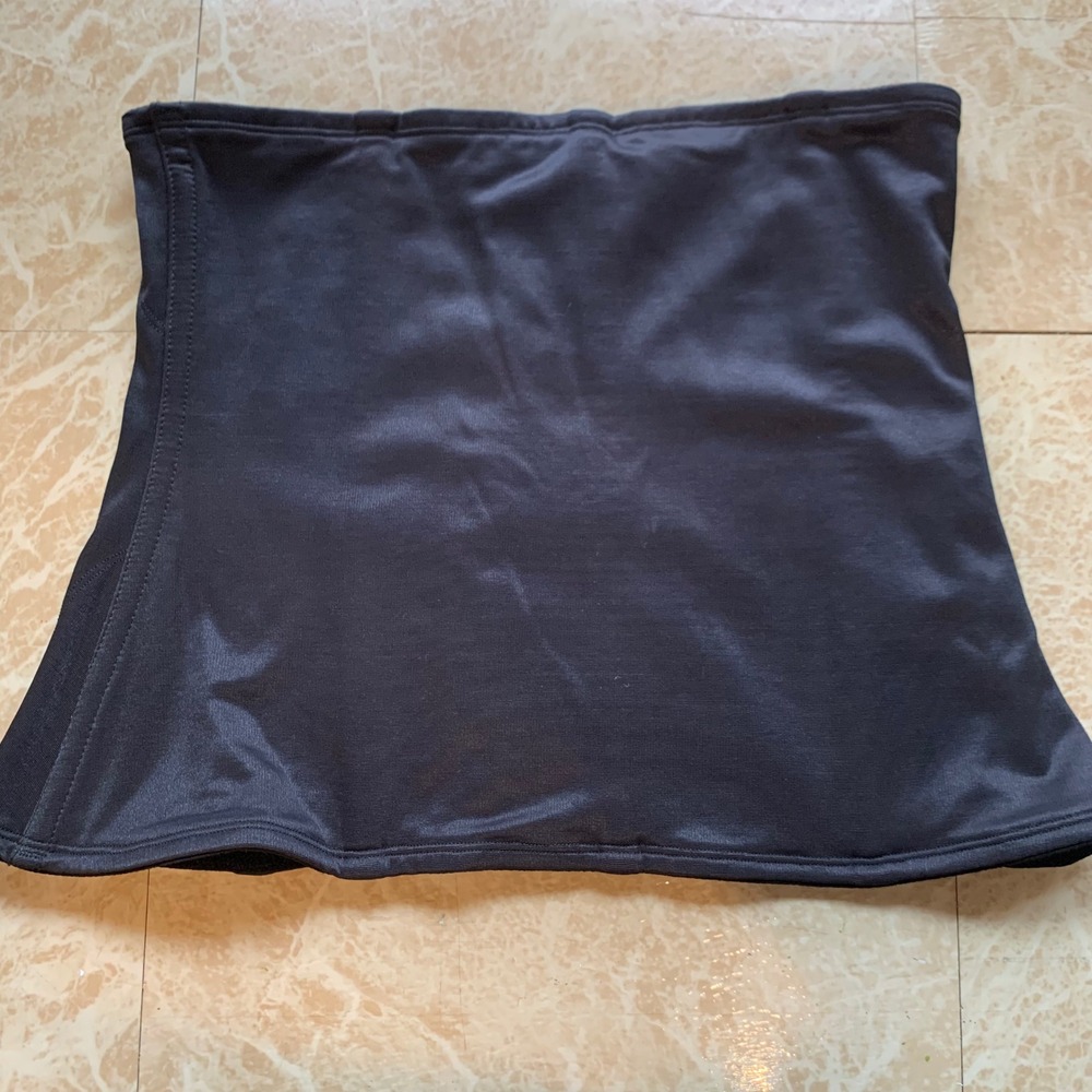 Miraclesuit Waist Cincher XL Black Style 2615 Hook Eye Firm Control Shaper Goth